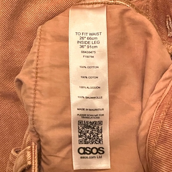 ASOS DESIGN Tall premium wide leg jeans in mustard yellow - Picture 10 of 10